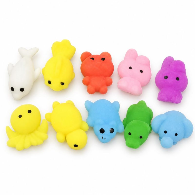 Kit Mini Squishy Mochi, foto do anúncio